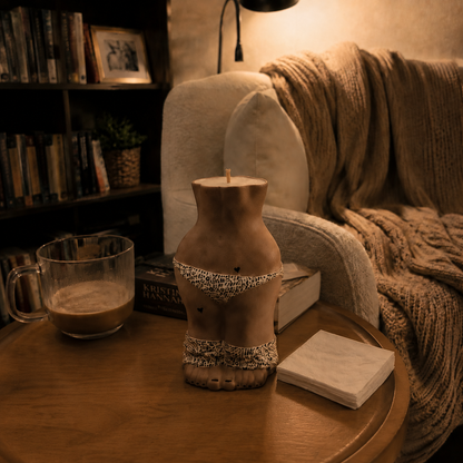 Handmade Ceramic Candle Gift Set – Cozy Soy Wax Scented Candle