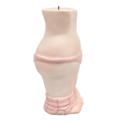 handmade ceramic candle + gift candle + aesthetic home decor + custom scent + gift for women/couples