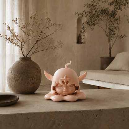 FOUR D BABY Handmade Ceramic Soy Candle – Luxury Scented Candle Gift Set